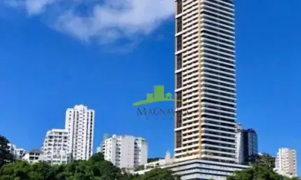 MANSÃO WILDBERG. Apartamento de Luxo à Venda, Alto Padrão, Corredor da Vitória, Salvador. 993m². Vista Mar. Pier Privativo. Sofisticação e Conforto!