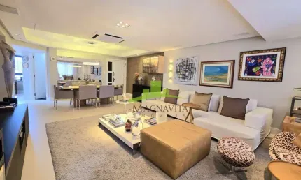 Apartamento à Venda na Graça, Salvador, 3 Suítes, 131m², Nascente, Varanda, Ventilação Cruzada, 3 Vagas, Infraestrutura Completa, R$ 1.590.000,00