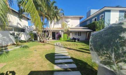 Casa à Venda no Condomínio Vilas do Joanes, Estrada do Coco, Lauro de Freitas, 223m², 4 Quartos, 2 Suítes, Quintal, Varanda, R$ 1.400.000,00