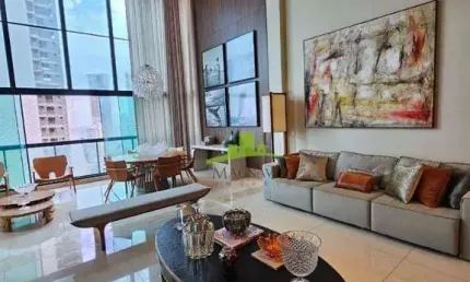 Apartamento de luxo à venda no villaggio panamby, horto florestal, 280m², 4 suítes, pé direito duplo, andar alto, 4 vagas, r$ 3.950.000,00