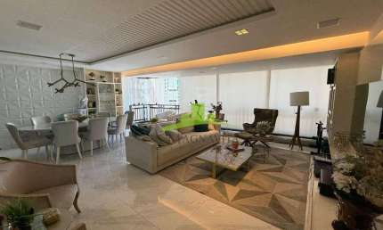 Excelente Apartamento à Venda no Aquárius, Salvador, 154m², 3 Suítes, Varanda Integrada, Nascente, 2 Vagas, Infraestrutura Completa, PORTEIRA FECHADA!