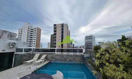 Cobertura de luxo duplex à venda no mansão squalus – caminho das árvores, salvador, 387m², 4/4 sendo 2 suítes, piscina privativa, 3 vagas r$ 1.500.000
