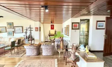 Apartamento de Luxo à Venda na Graça com Vista Mar, 416m², 4 Suítes, 5 Vagas, Andar Alto no Ed. Engenheiro Oscar Pontes – Salvador, Alto Padrão