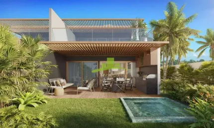 Apartamento à Venda no Maui Boutique, Imbassaí, 112m² + 66m² Garden com Hidro, 3 Suítes, Nascente, Varanda Gourmet. Natureza, Conforto e Sofisticação!