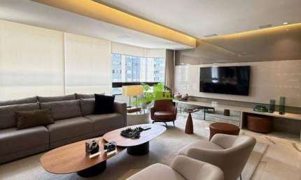 Apartamento Alto Padrão à Venda no Alto do Parque, 133m², 3 Suítes, Climatizado, Automatizado, Móveis Jader Almeida, 3 Vagas Soltas. PORTEIRA FECHADA