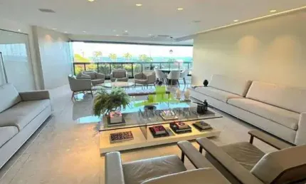 ORIZON VIEW HOUSES. Apartamento de Luxo, 338m², 4 Suítes, Vista Mar Panorâmica, PORTEIRA FECHADA, 5 Vagas, Alto Padrão. Barra, Localização Exclente!