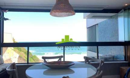 TERRAZZO RIO VERMELHO, apartamento à Venda, Frente Mar, 60m², 1 Quarto, Sala, Varanda, Lavabo, Semi-Mobiliado, 2 Vagas, Pé na Areia – Salvador, Bahia