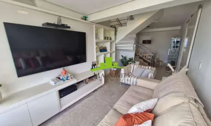 Cosmopolitan Home. Cobertura 2/4 + Home à Venda, 154m², Vista Lagoa, Nascente, 2 Vagas + Depósito, Alto Padrão. Pronto para Morar! Alphaville/Salvador