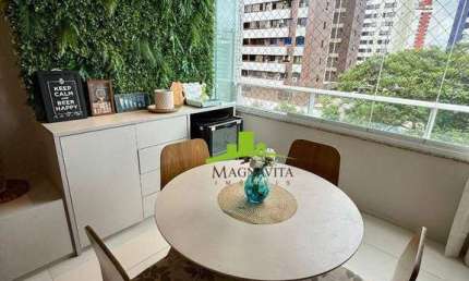 RESIDENCIAL JARDIM IMPERIAL. Apartamento 3 Quartos à Venda no Cidade Jardim, 114m², Suíte + Gabinete, Varanda Integrada, 2 Vagas Soltas Lazer Completo