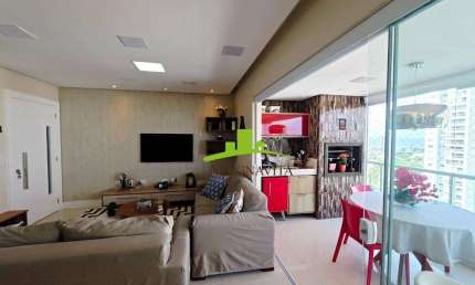 Greenville.  Apartamento à Venda no Platno, Patamares, 110m², 3 Suítes, Vista Mar, Semi-Mobiliado, Varanda Gourmet. 2 vagas. Alto Padrão e Segurança.