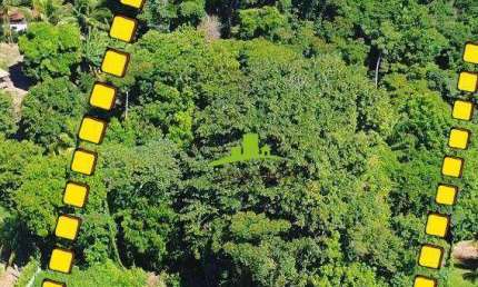 Encontro das Águas, Terreno à Venda de 6.433m², Estrada do Coco, Condomínio Alto Padrão, Localização Privilegiada, Declive Suave. Lauro de Freitas
