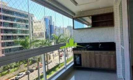 Alphaville Salvador. Apartamento à venda 84m², 2 quartos + Home Office reversível para 3/4, suíte, Varanda Gourmet, Nascente, 2 vagas, Alto Padrão.