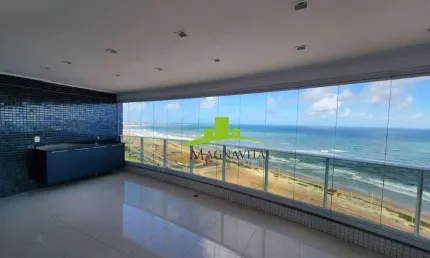 Hemisphere 360° Pituaçu. Apartamento Alto Luxo à venda, 200m², 4 suítes, Andar Alto, Vista Mar, Varanda Gourmet, 4 vagas, Alto Padrão, Lazer Completo