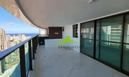 Pallazzo unique. apartamento à venda caminho das árvores, 250m², 3 suítes, varanda gourmet, andar altíssimo. moderno, elegante e de alto padrão