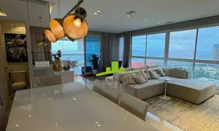 Residenza paradiso reale. apartamento alto padrão à venda 3 suítes, 155m², varanda gourmet, vista mar, nascente, patamares