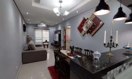 Apartamento 02 suítes planejado 02 vagas no bairro boqueirão em praia grande/sp