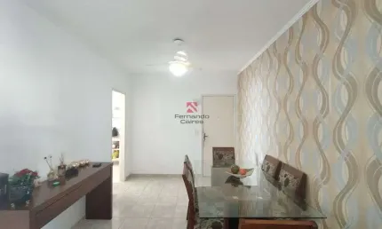 Apartamento semi mobiliado 02 dormitórios 01 suíte - 150 metros da praia