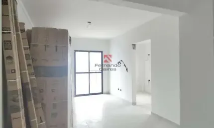 Apartamento novo em obras 02 dormitórios, 01 suíte frente mar no bairro maracanã