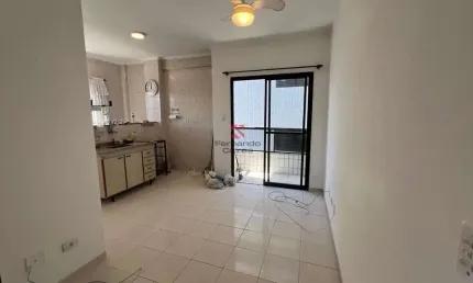 Apartamento aconchegante com 1 dormitório e duas sacadas na guilhermina