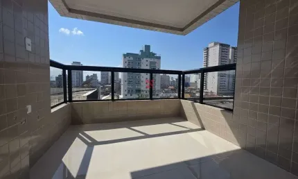 Apartamento novo com lazer completo e vistinha para o mar – mirim, praia grande