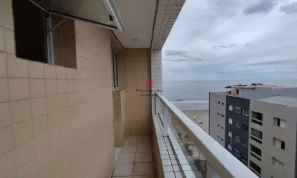 Apartamento semi novo moderno com lazer completo – 1 suíte com sacada vista mar