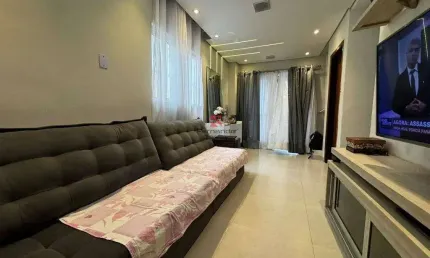 Casa de condomínio com 2 suítes e espaço gourmet – tude bastos, praia grande