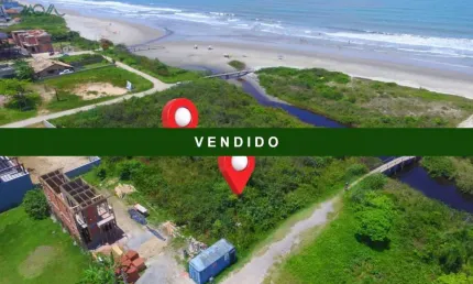 Dois Terrenos juntos - Beira mar - Com laudo ambiental permitindo construção