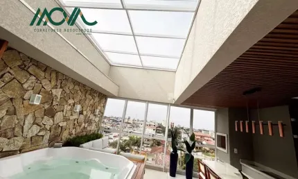 COBERTURA DUPLEX NO CENTRO DE ITAPOÁ - MOBILIADO - RESIDENCIAL SANTA CATARINA