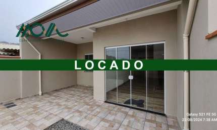 Casa Nova - Primeira Locação, balneário Princesa do Mar em Itapoá