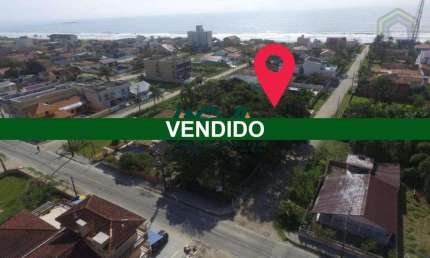 Terreno à Venda no Balneário Paese, Itapoá - Quadra do Mar, 375 m²