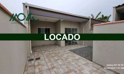 Casa Nova - Primeira Locação, balneário Princesa do Mar em Itapoá