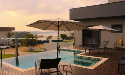 Casa em condomínio para venda em piracaia, porto laranjeiras represa, 3 dormitórios, 3 suítes