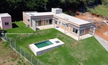 Casa em condomínio para venda em piracaia, represa, 2 dormitórios, 2 suítes, 3 banheiros