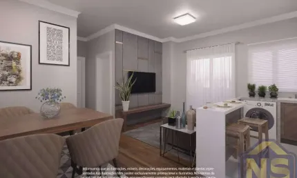 Apartamento com 2 quartos à venda no Cordeiros, Itajaí 