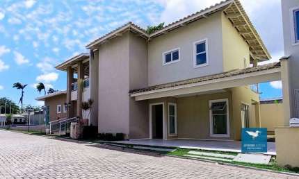 Olha Essa Oportunidade! Casa com 04 Suítes, Dependência, 164m2, Amplo Lote em Condomínio no Eusébio. Próximo a CE040 e Shoppings. Última Unidade com Preço Promocional!!