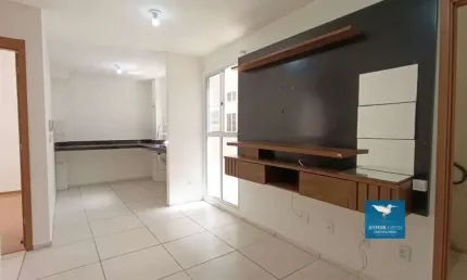 Apartamento no Eco Way Eusébio ao Lado do Atacadão na CE040, Primeiro Andar, Bancadas em Granito, Cooktop, Painel de TV na Sala, 41m2, 02 Quartos, 01 Banheiro, 01 Vaga, Lazer Completo
