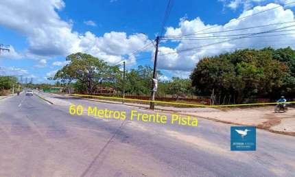 Vendo Excelente Terreno na Estrada Eusébio / Camará 60 Metros Frente Pista, 03 Frentes com Área Total de R$ 2.580m2, Vizinho o Condomínio Vila Verde Terra Brasilis