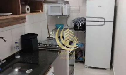Apartamento com 2 dormitórios à venda, 55 m² por r$ 425.000,00 - itaguá - ubatuba/sp