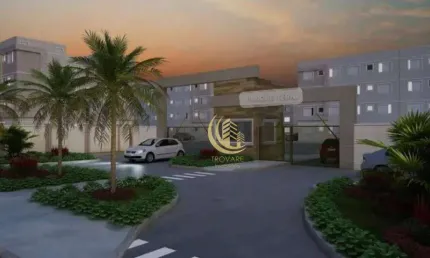 Apartamento com 2 dormitórios à venda, 48 m² por R$ 203.000 - Parque Senhor do Bonfim - Taubaté/SP