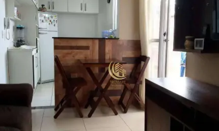 Apartamento com 2 dormitórios à venda, 58 m² por r$ 202.000,00 - vila são josé - taubaté/sp