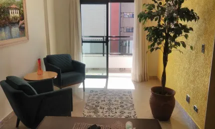 Aconchegante apartamento semi mobiliado e com varanda à venda/permuta em são caetano do sul - santa paula