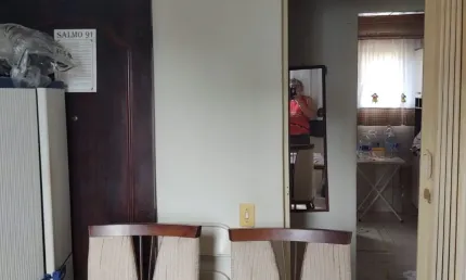 Apartamento semi mobiliado a venda/permuta em santo andré-vila sacadura cabral