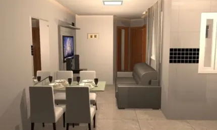 Apartamento com varanda a venda/permuta em Santo André-Alto de Santo André
