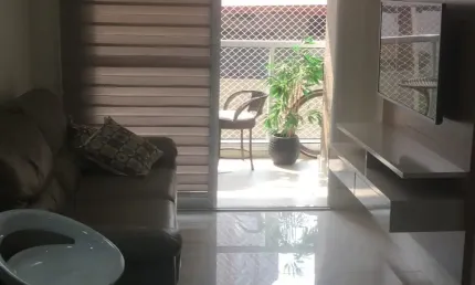 Partamento semi mobiliado e varanda gourmet a venda/permuta no oswaldo cruz em são caetano do sul