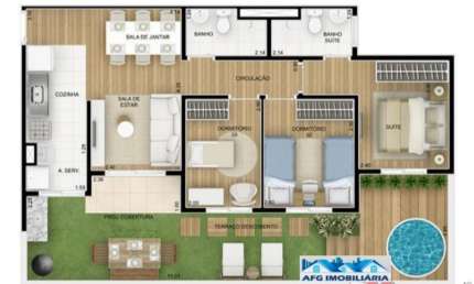 Apartamento NOVO a venda/permuta no Parque São Vicente em Mauá