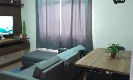 Apartamento mobiliado para venda/permuta no taboão em são bernardo do campo