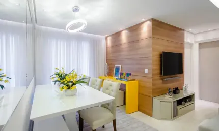 Apartamento em são caetano do sul, bairro fundação, impecável, 5 anos de uso, com moveis planejados