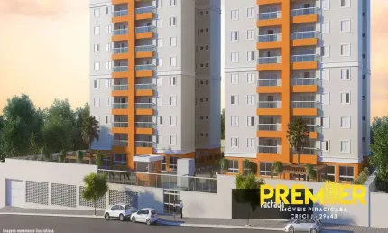 Apartamento pra comprar de 03 dormitórios com 1 suite no residencial supreme em piracicaba