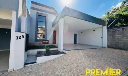 Casa em condominio com 03 dormitorios, sendo 01 suite no lazuli em piracicaba