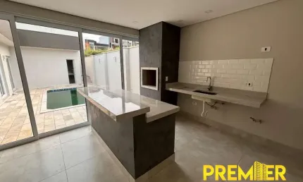 Casa com 03 dormitorios, sendo 03 suites em condominio em piracicaba